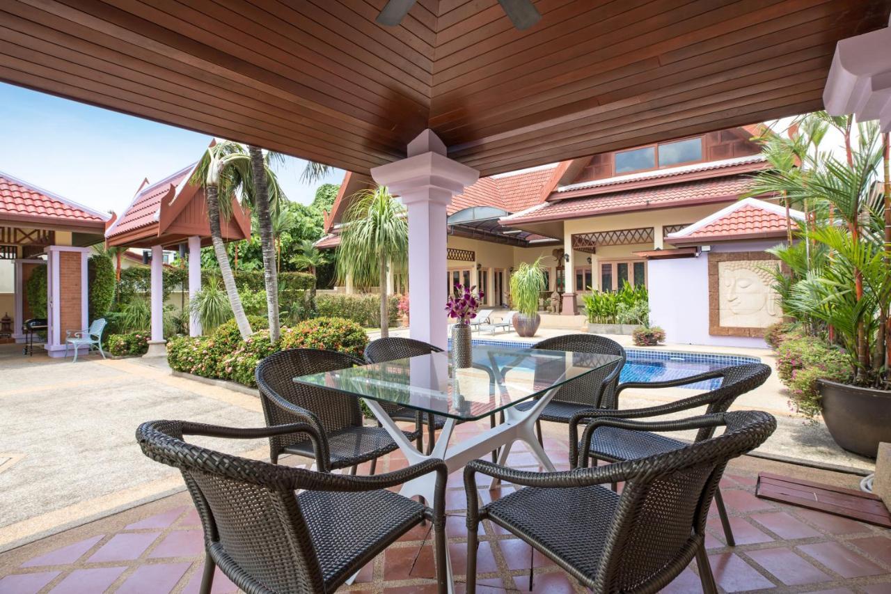 Beautiful 5Br Villa Felicity, Pool & Garden, Near Naiharn Rawai Kültér fotó