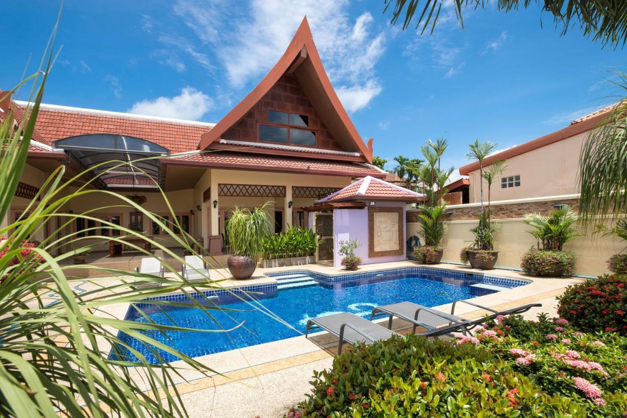 Beautiful 5Br Villa Felicity, Pool & Garden, Near Naiharn Rawai Kültér fotó
