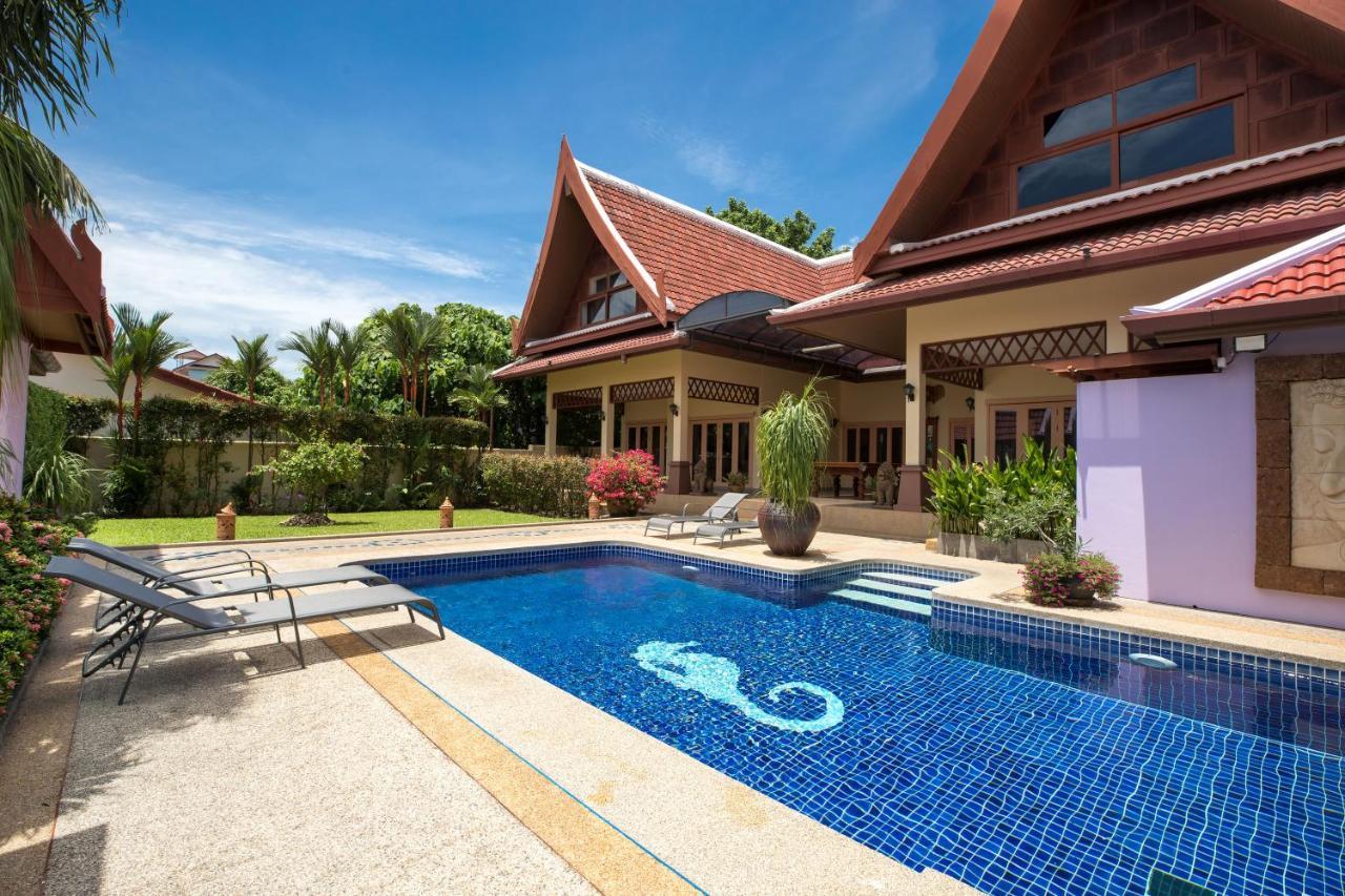 Beautiful 5Br Villa Felicity, Pool & Garden, Near Naiharn Rawai Kültér fotó