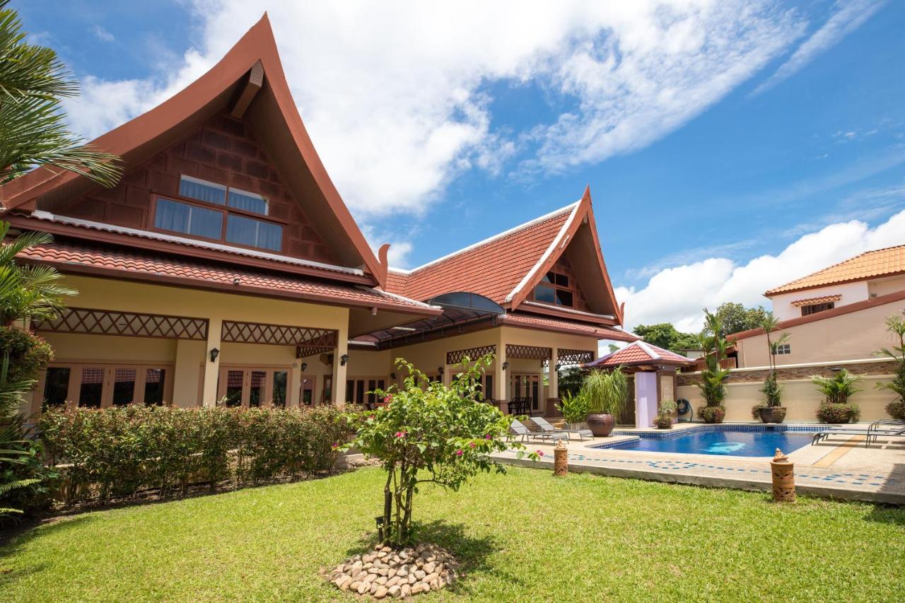 Beautiful 5Br Villa Felicity, Pool & Garden, Near Naiharn Rawai Kültér fotó