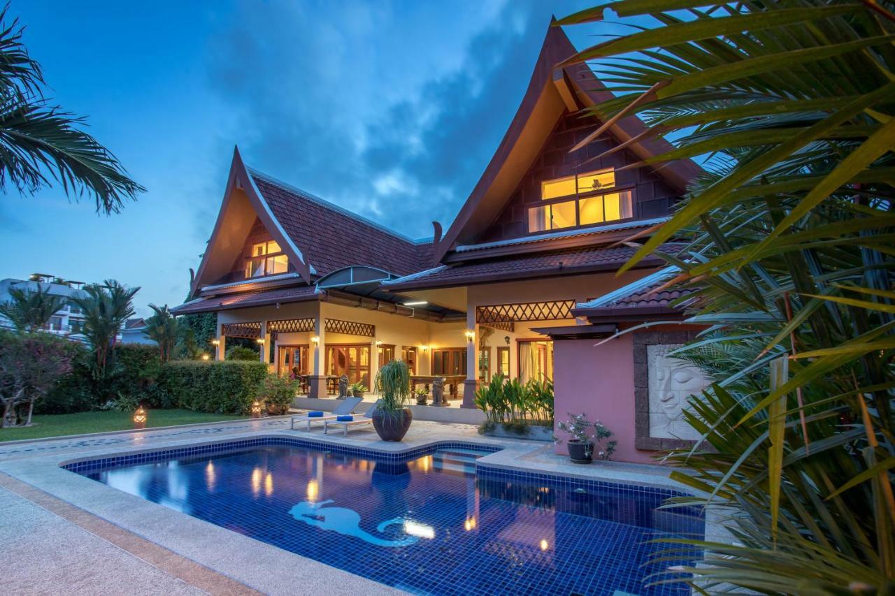 Beautiful 5Br Villa Felicity, Pool & Garden, Near Naiharn Rawai Kültér fotó
